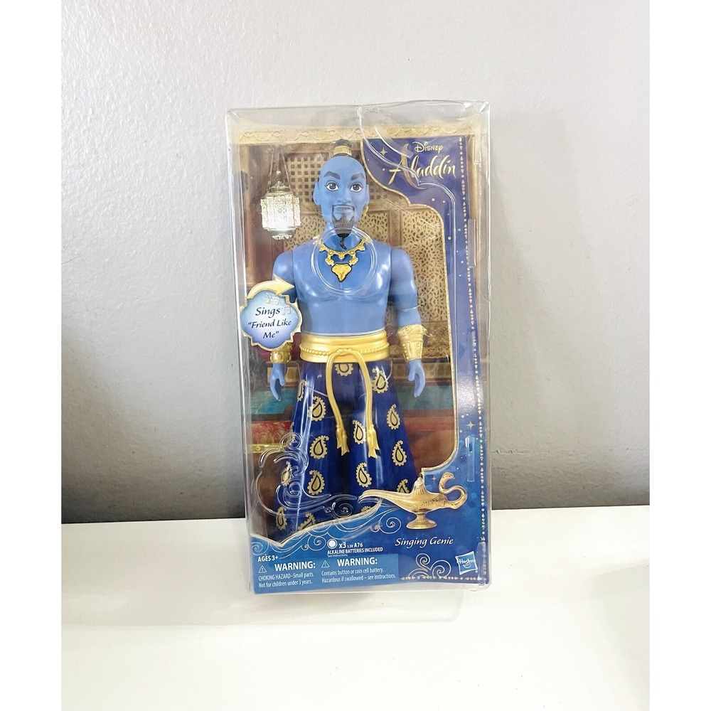 Disney Aladdin Singing‎ Genie Doll Toy New. Read Info
